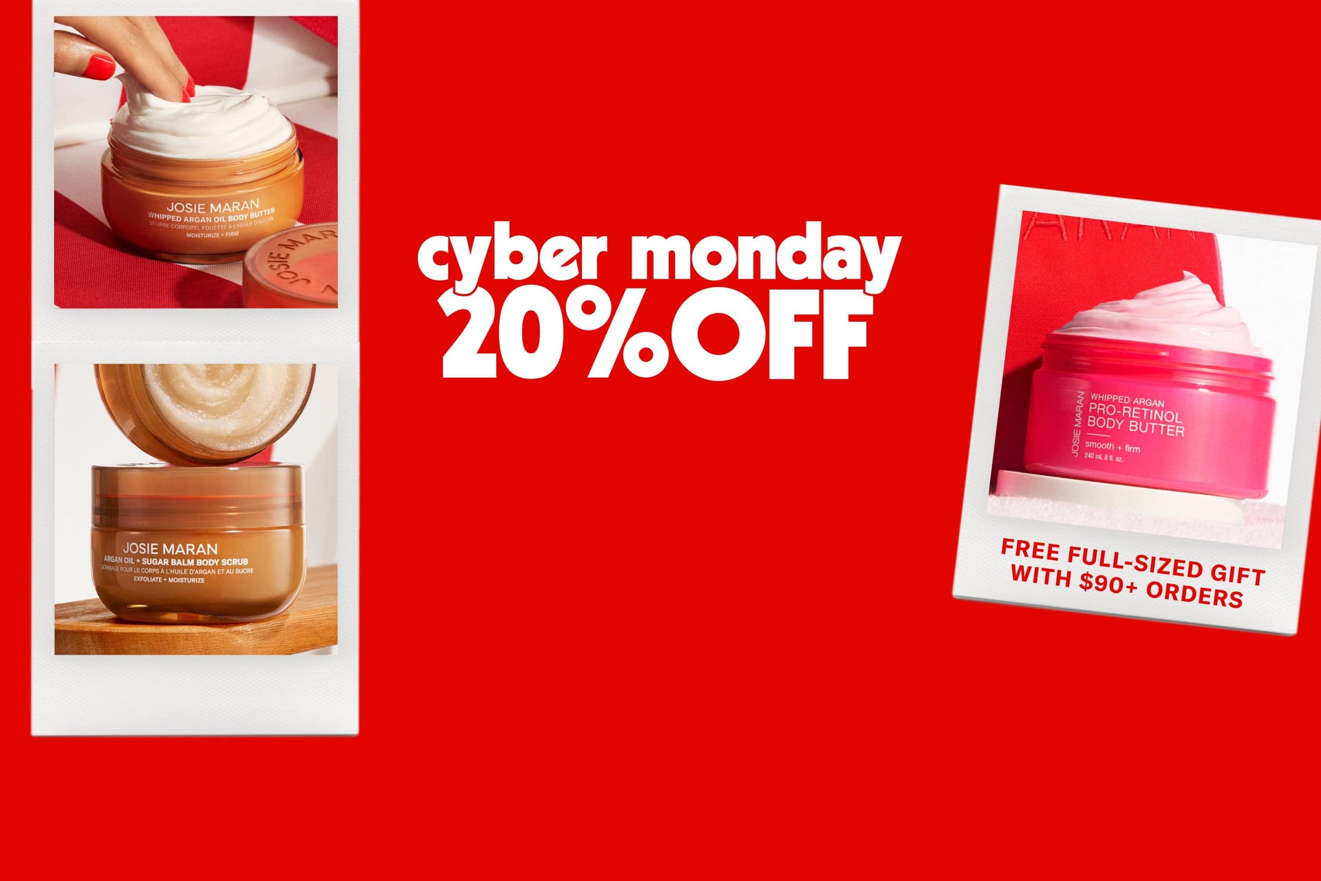 Cyber Monday 20% Off